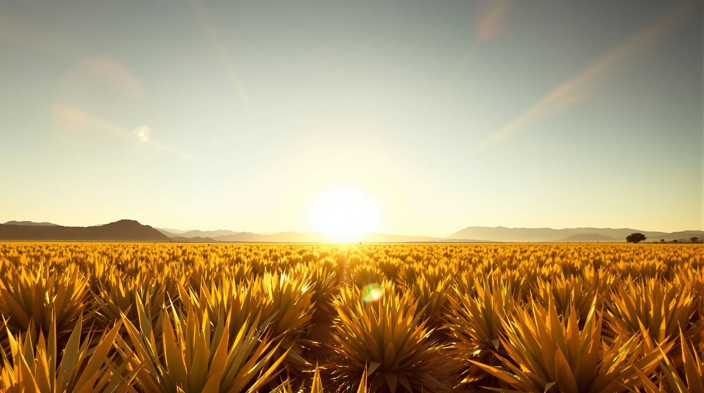 Agave field