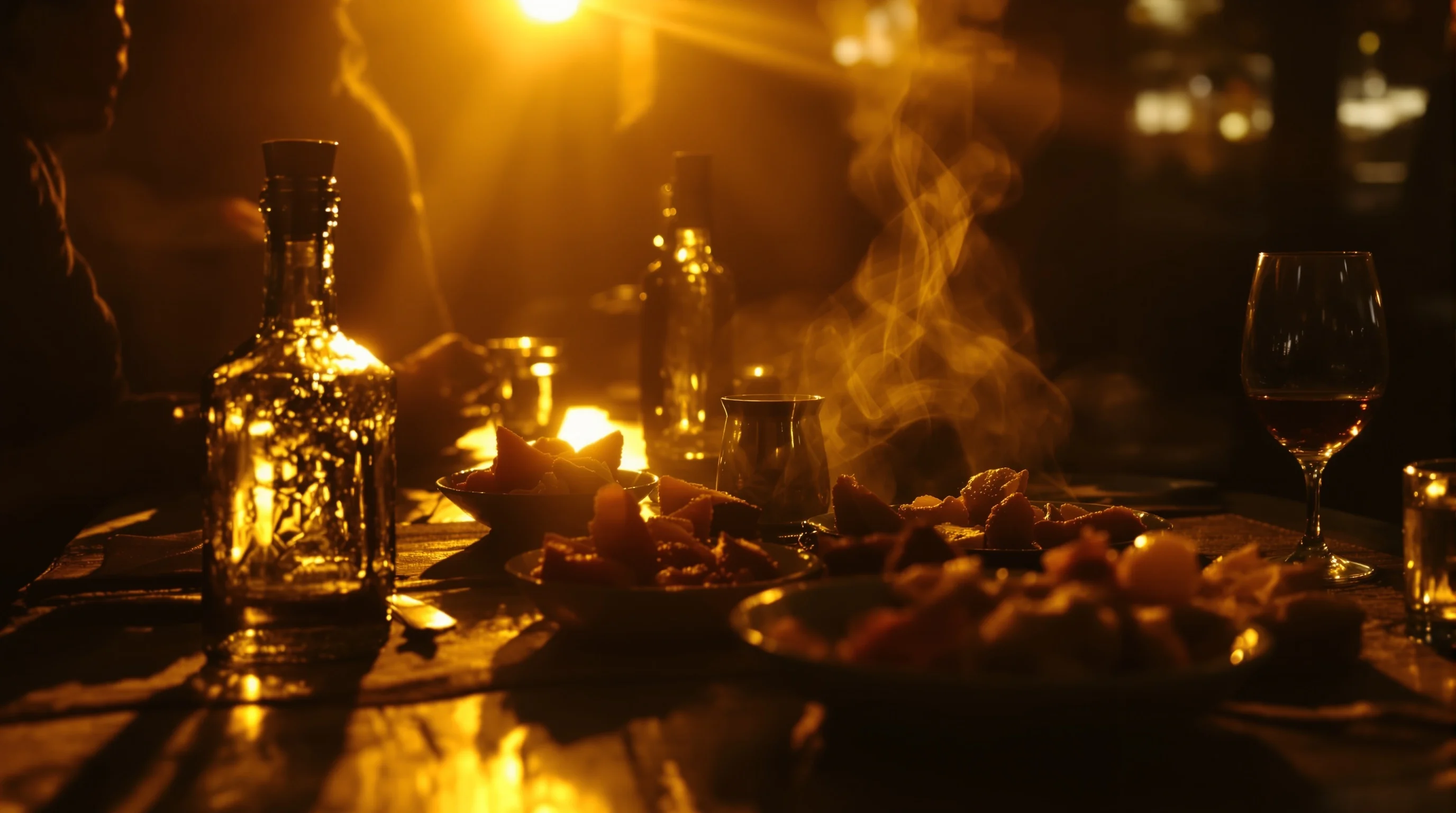 Post-round agave tasting